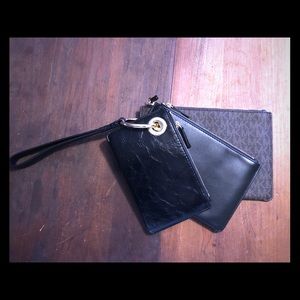 Michael Kors pouches and clutches